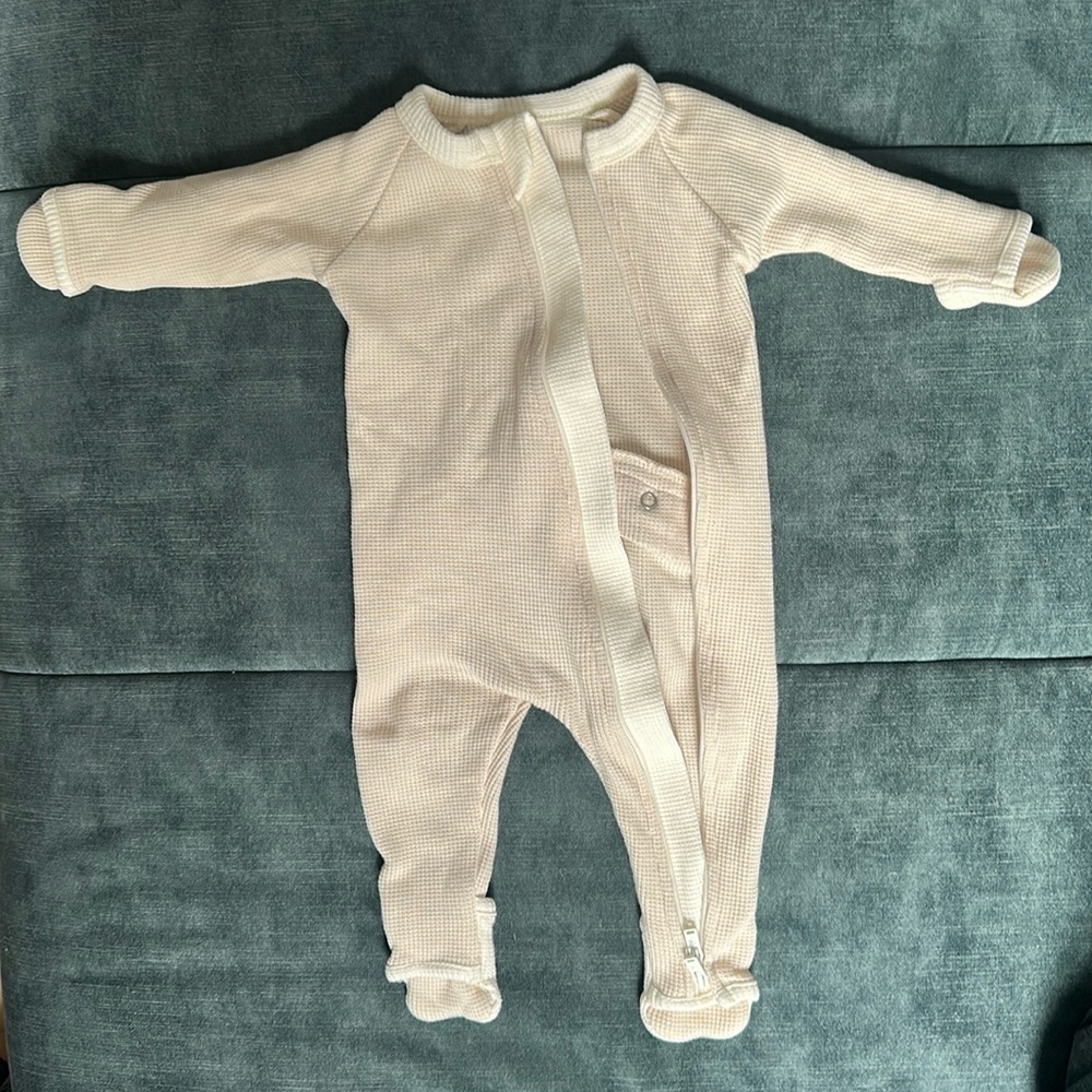 Goumikids 0-3 months zip up footie